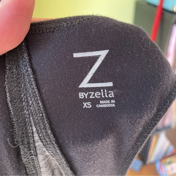 Z BY ZELLA BLACK GRAY ATHLETIC TANK TOP SIZE XS - Picture 5 of 5